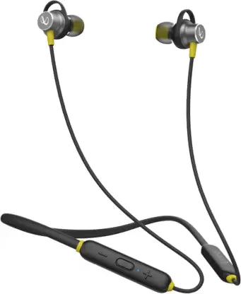 INFINITY by HARMAN Glide N120 Neckband with Advanced 12mm Drivers, Dual Equalizer, IPX5 Sweatproof Bluetooth Headset  (Black, Yellow, In the Ear) INFINITY by HARMAN Glide N120 Neckband with Advanced 12mm Drivers, Dual Equalizer, IPX5 Sweatproof Bluetooth Headset  (Black, Yellow, In the Ear)